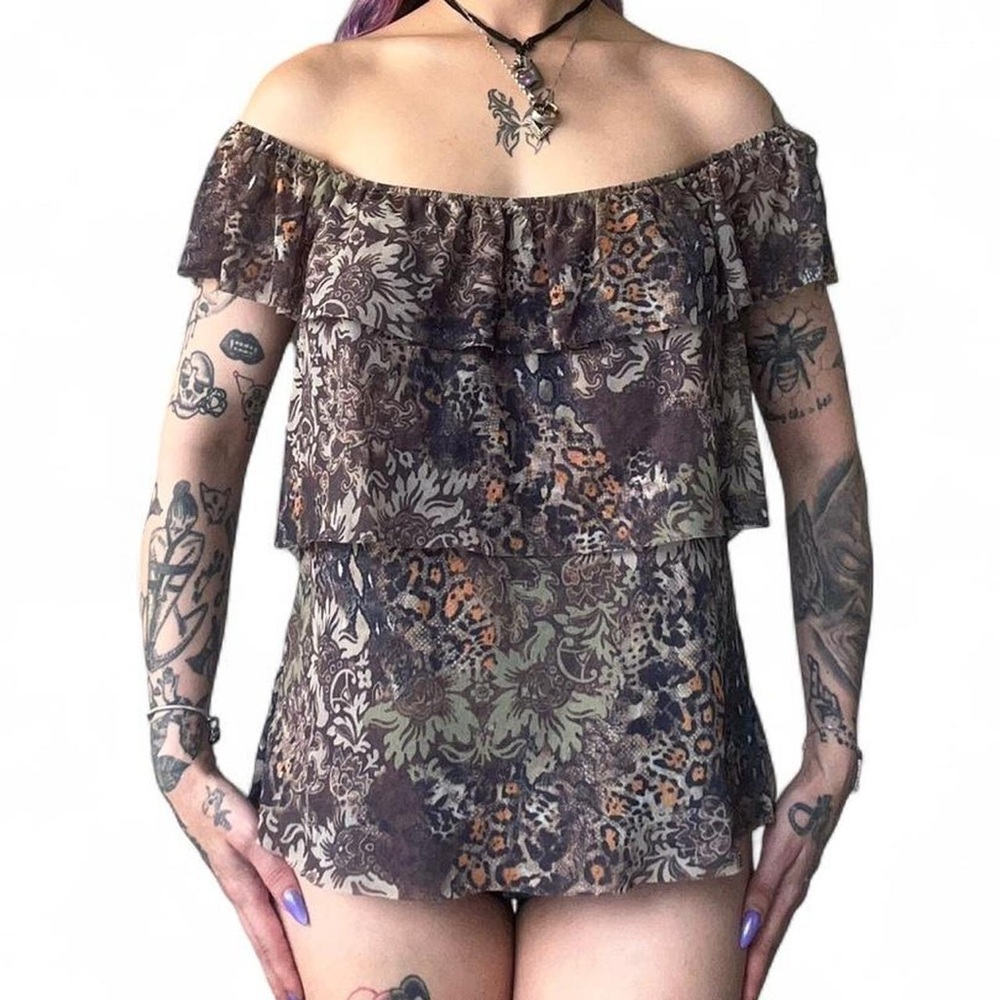 Floral Off-Shoulder Top